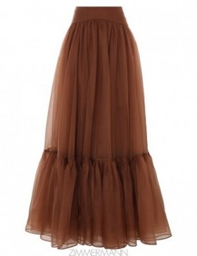 Toffee Zimmermann Natura Gathered Skirt Skirts