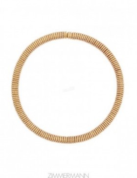 Gold Zimmermann Cone Pave Necklace Necklaces