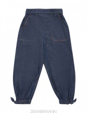 Blue Lagoon Zimmermann Ottie Denim Pant Kids Clothing