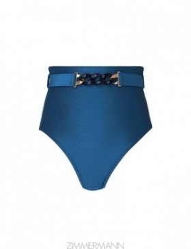 Teal Zimmermann August Link High Waist Pant Bikinis