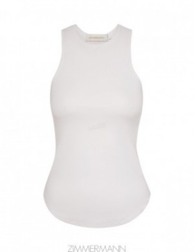 Ivory Zimmermann Natura Reverse Racer Tank Tops