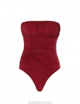 Ruby Zimmermann Alight Draped Bandeau 1PC One Pieces