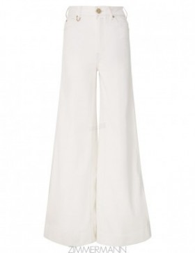 Milk Zimmermann Matchmaker Palazzo Jean DenimShorts & Pants