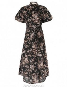 Black Mockingbird Zimmermann Kaftan Midi Dresses