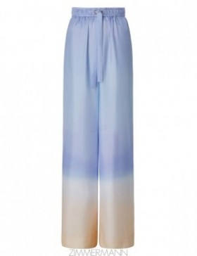 Blue Fields Zimmermann Natura Draw Waist Pant Shorts & Pants