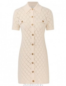 Cream Zimmermann Matchmaker Polo Mini Dress Dresses
