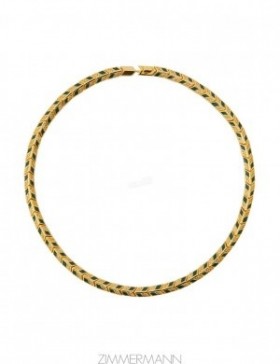 Gold/Green Zimmermann Zimmemorabilia Choker Necklaces