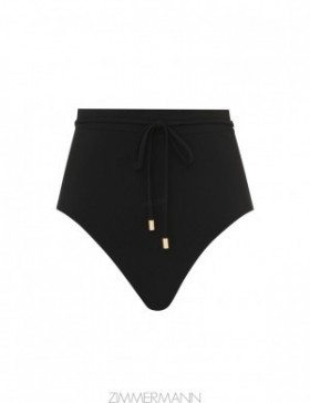 Noir Zimmermann Halliday High Waist Pant Bikinis