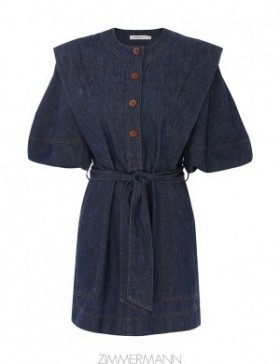 Atlantic Zimmermann Alight Denim Dress Dresses
