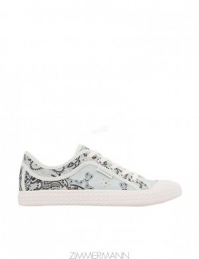 Blue Bandana Zimmermann Twist Low Sneaker Sneakers
