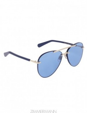 Navy Zimmermann Celeste Aviator Sunglasses