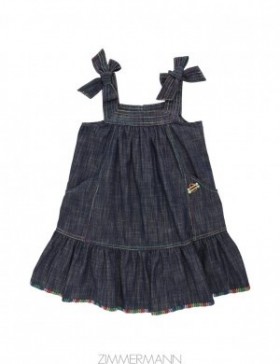 Monsoon Zimmermann Alight Denim Dress Kids Denim