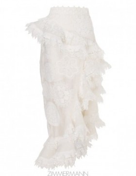 Ivory Zimmermann Matchmaker Doily Skirt Skirts