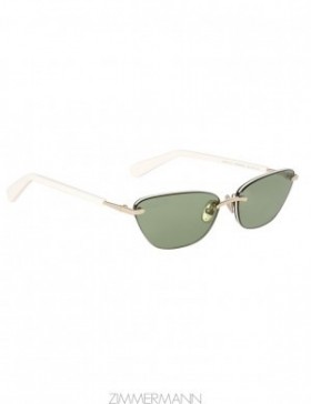 Bottle Green Zimmermann Celeste Cat Eye Sunglasses