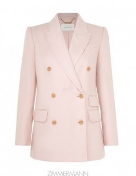 Blush Zimmermann Matchmaker Tailored Jacket Jackets & Coats