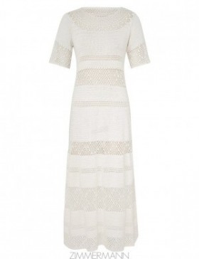 Ivory Zimmermann Ottie Crochet Dress Clothing