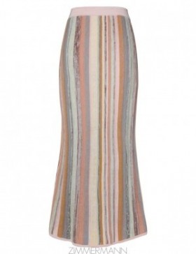 Multi Zimmermann Natura Mouline Skirt Knitwear Skirts
