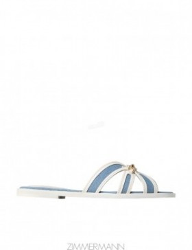 Denim Zimmermann Prisma Slide Sandals