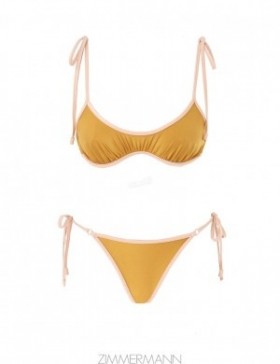 Mustard Zimmermann Alight Underwire Bikini Bikinis