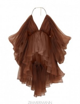 Toffee Zimmermann Natura Gathered Top Tops