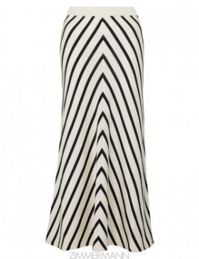 Chevron Zimmermann Natura Swing Skirt Knitwear Skirts