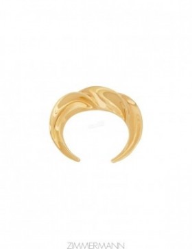 Gold Zimmermann Paint Stroke Cuff Bracelets