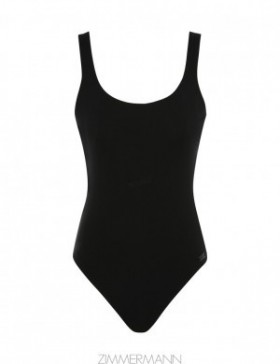 Black Zimmermann Separates Sculpt Scoop 1PC One Pieces