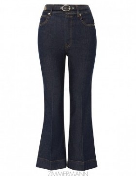 Ink Zimmermann Cropped Flare Jean DenimShorts & Pants