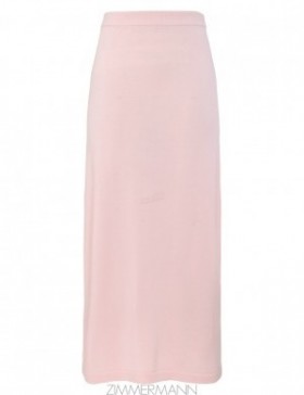 Dusty Pink Zimmermann Matchmaker Tube Skirt Knitwear Skirts