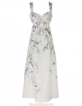Blue Birds Zimmermann Natura Midi Dress Dresses