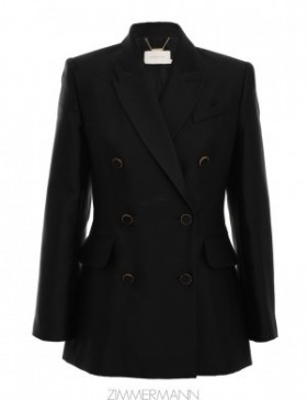 Black Zimmermann Natura Tuxedo Jacket Jackets & Coats
