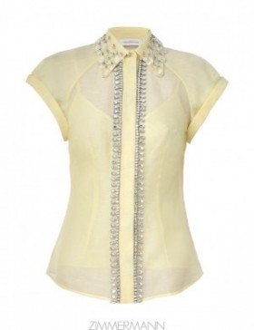 Lemon Zimmermann Matchmaker Diamante Blouse Tops