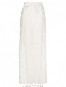 Ivory Zimmermann Halliday Lace Flower Pant Clothing
