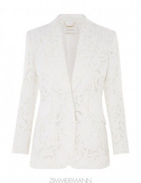 Ivory Zimmermann Natura Lace Jacket Jackets & Coats