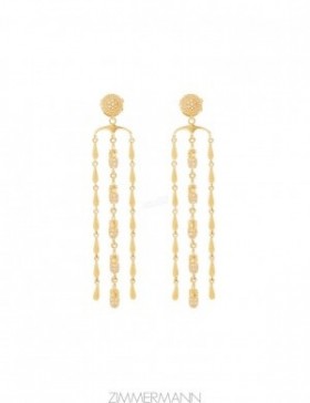 Gold Zimmermann Midnight Earrings Earrings