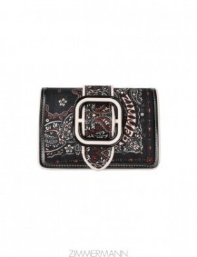 Black Bandana Zimmermann Printed Small Cross Body Bag Bags