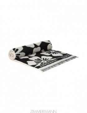Black/Cream Zimmermann Jacquard Towel Towels and Pareos