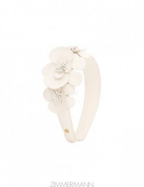 Latte Zimmermann Orchid Leather Headband Hair Accessories