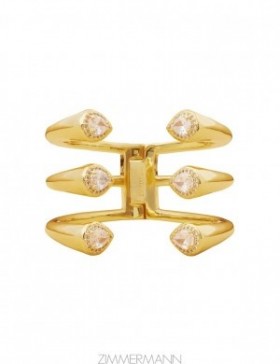 Gold Zimmermann Radiant Cuff Bracelets