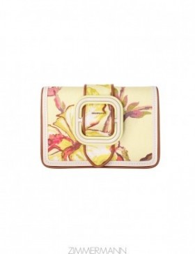 Yellow Hibiscus Zimmermann Printed Small Cross Body Bag Bags