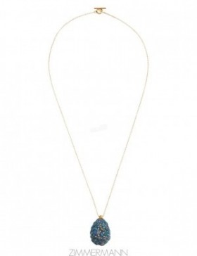 Gold/Green Zimmermann Austral Statement Necklace Necklaces