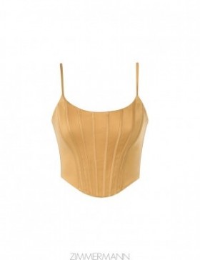 Honey Zimmermann Silk Corset Top Tops