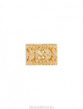 Gold Zimmermann Laurel Band Ring Rings