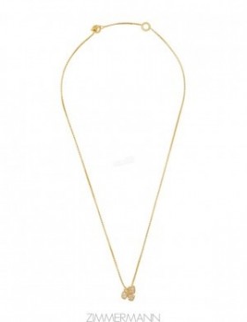 Gold/Pearl Zimmermann Bloom Pendant Necklaces