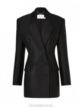 Black Zimmermann Matchmaker Tuxedo Dress Dresses