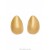 Gold Zimmermann Pebble Statement Earrings Earrings