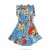 Blue Floral Zimmermann Alight Flip Dress Kids Dresses