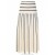 Cream/Black Zimmermann Matchmaker Knit Stripe Skirt Skirts