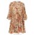 Cream Floral Zimmermann August Billow Frill Mini Dress Clothing