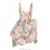 Pink Barkcloth Print Zimmermann Matchmaker Drape Mini Dress Dresses